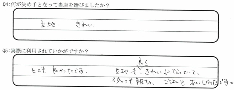 東尋坊が目的でご宿泊の口コミ・ご感想